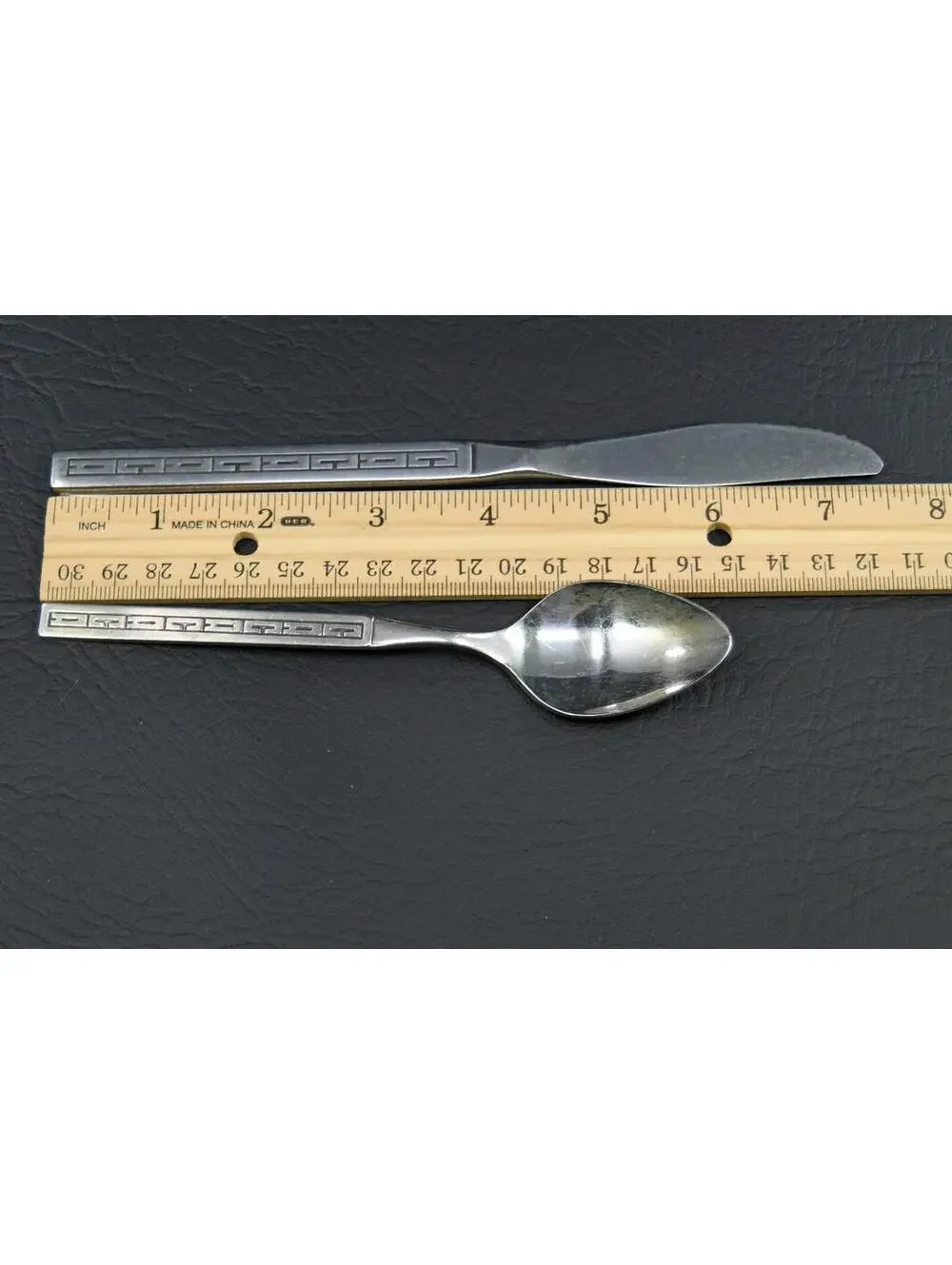 VTG Continental Airlines by Oneida CACACACA Stainless Flatware 8 Spoon 8 Knife